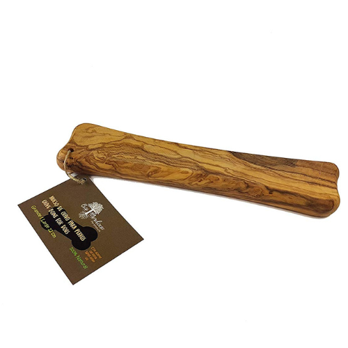 Bimordiscos Madera de olivo con forma de hueso para perros 100% natural, , large Imagen numero 3